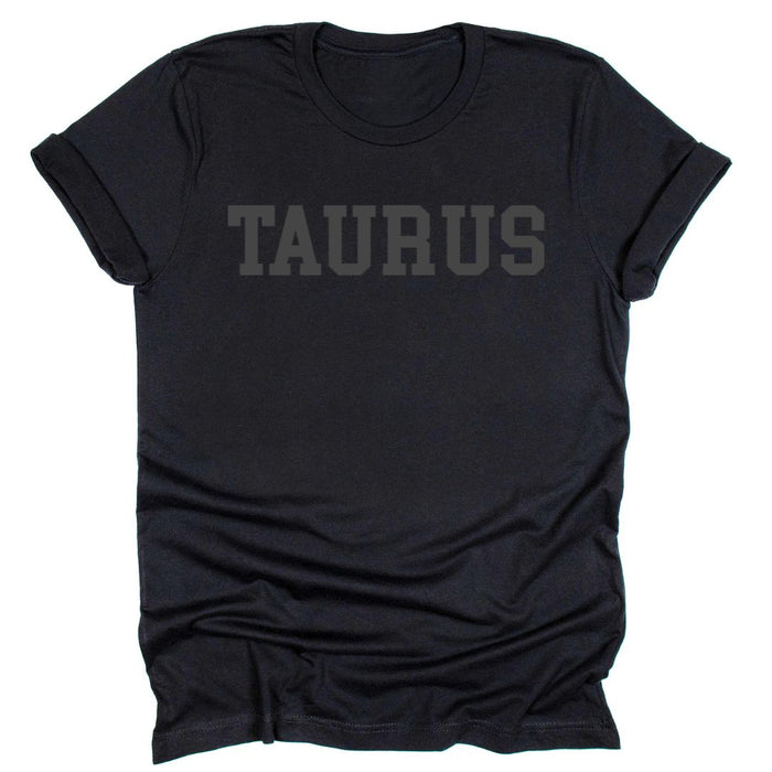 Earth Signs (Taurus, Virgo, Capricorn) Black Tees - Tahylor Made