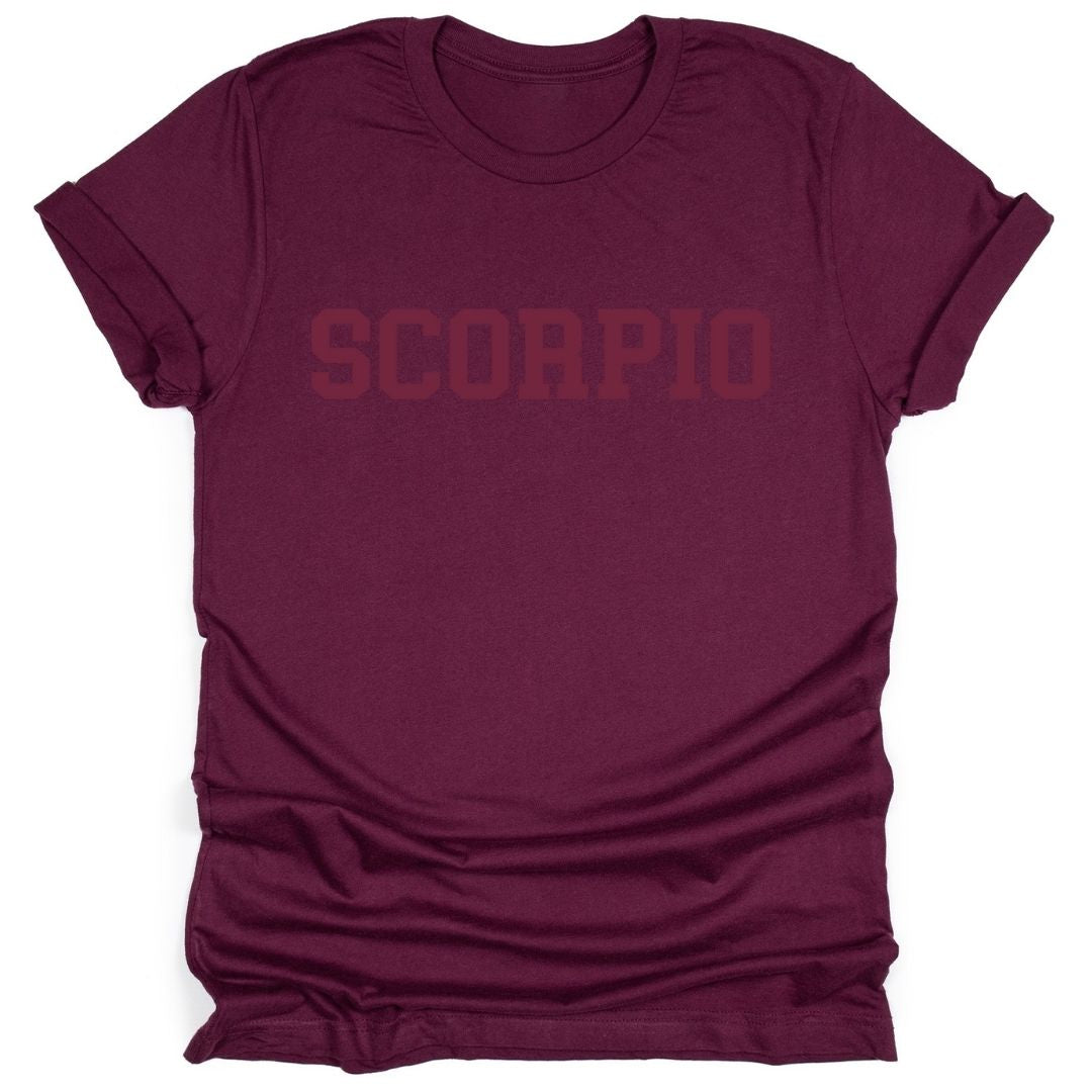 Water Signs (Cancer, Scorpio, Pisces) Maroon Tee/Hoodies/Sweatshirts