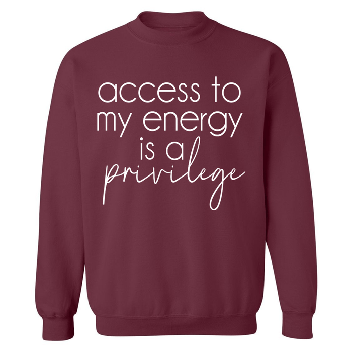Access To My Energy | Sweatshirt