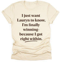 I Just Want Lauryn To Know