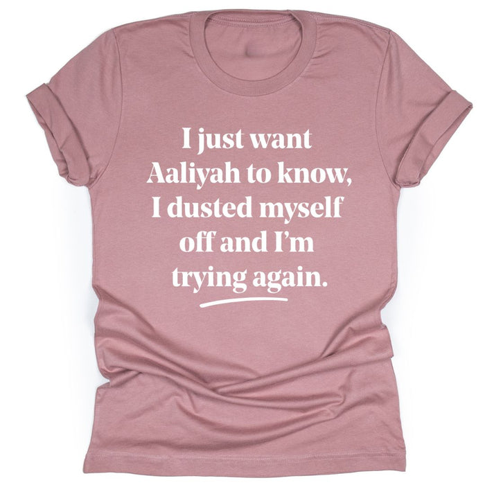 I Just Want Aaliyah To Know