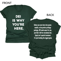 DEI Is Why You're Here.