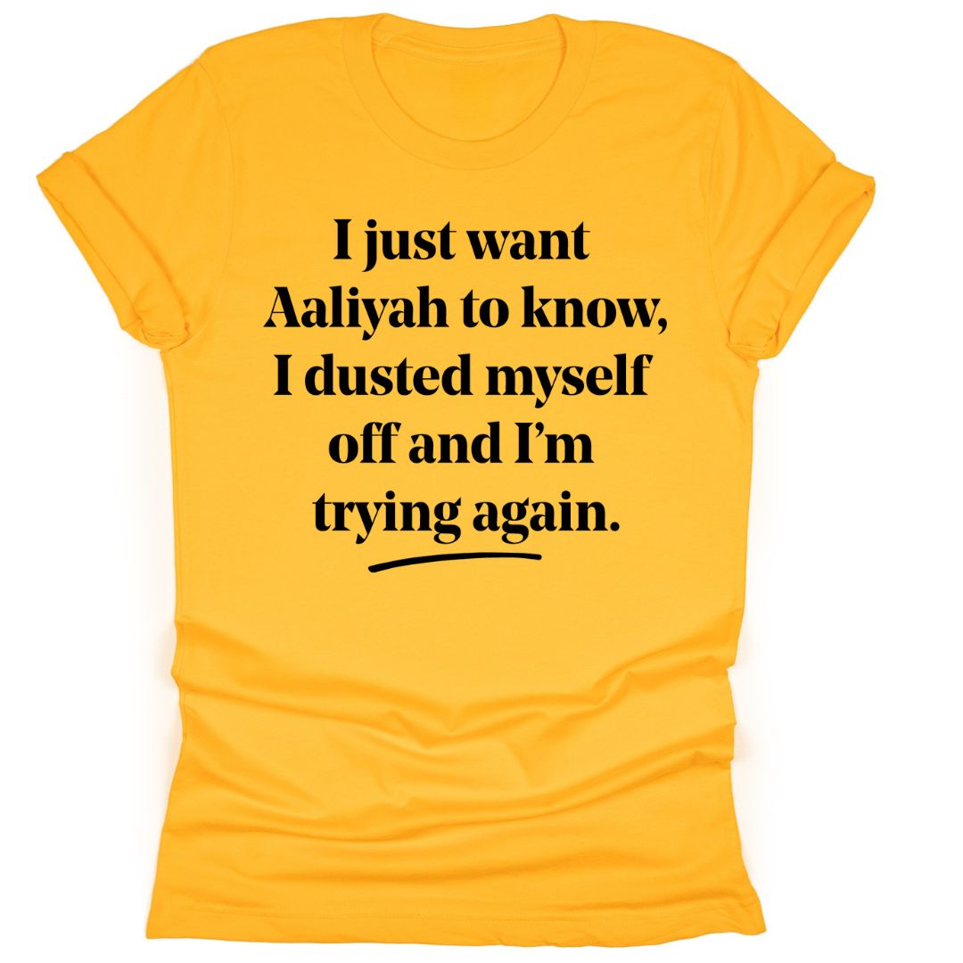 I Just Want Aaliyah To Know