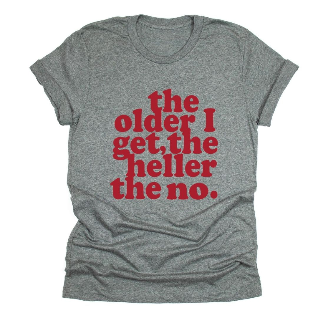 The Older I Get, The Heller The No
