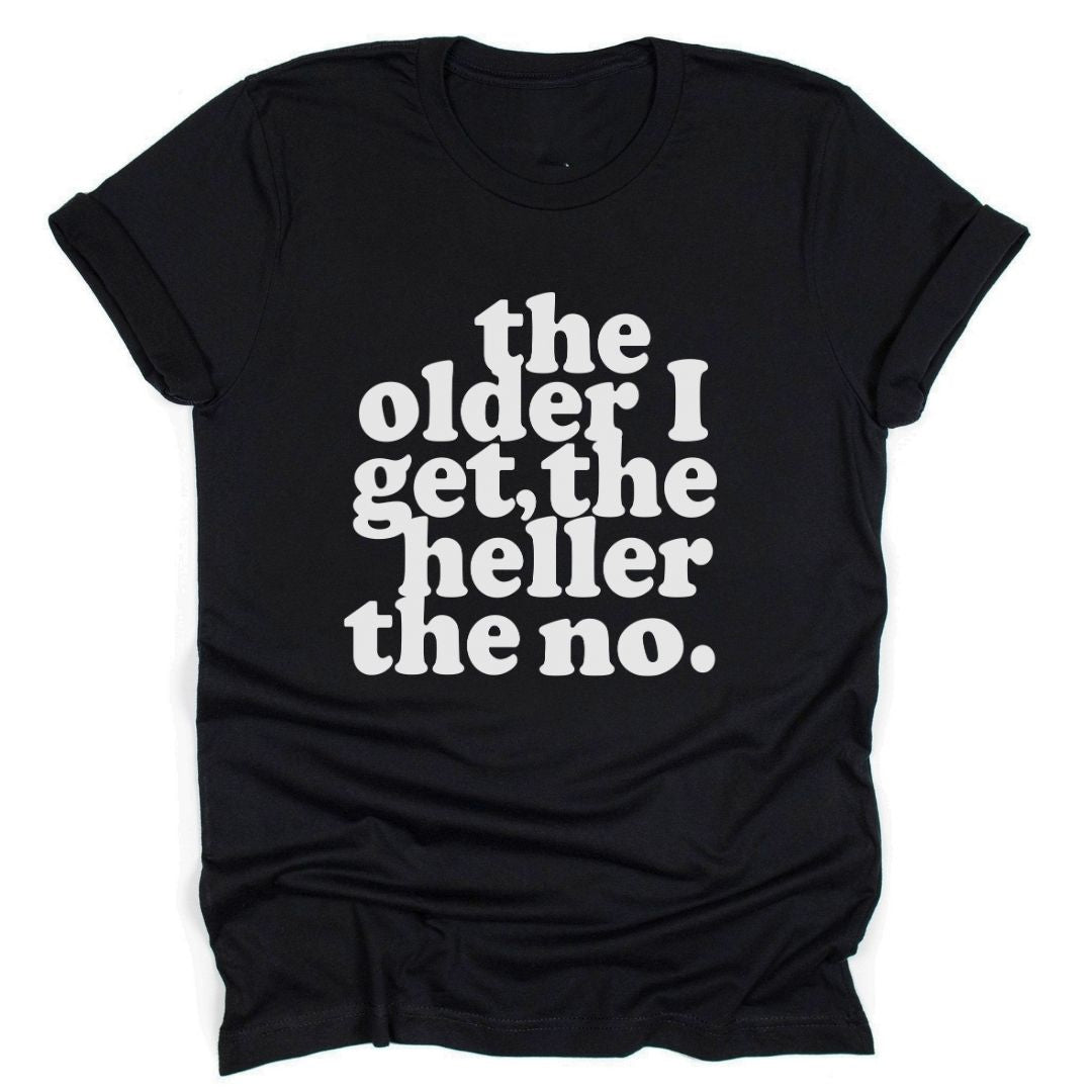 The Older I Get, The Heller The No