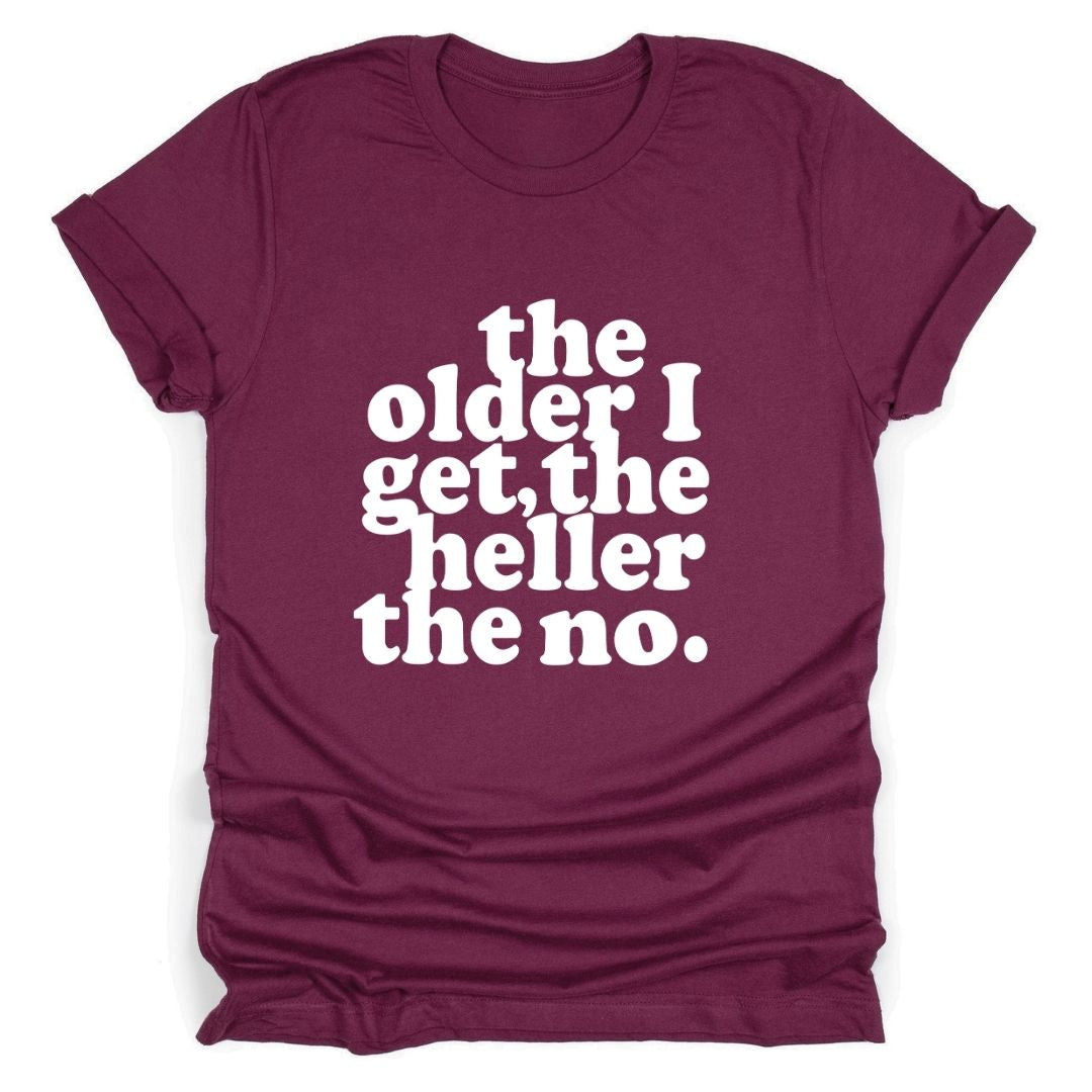 The Older I Get, The Heller The No
