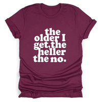 The Older I Get, The Heller The No
