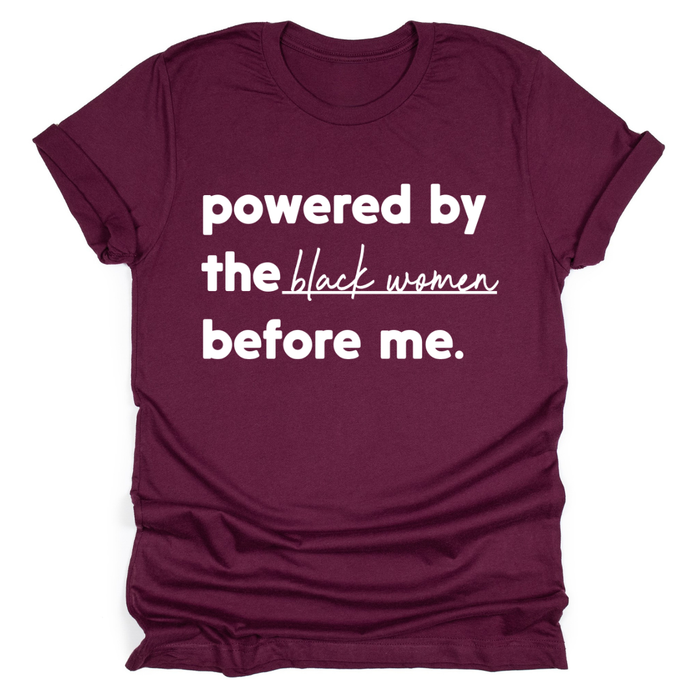 Powered by The Black Women Before Me