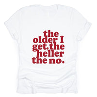 The Older I Get, The Heller The No