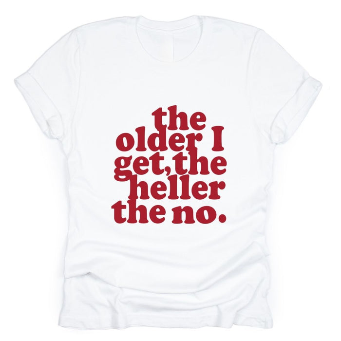 The Older I Get, The Heller The No