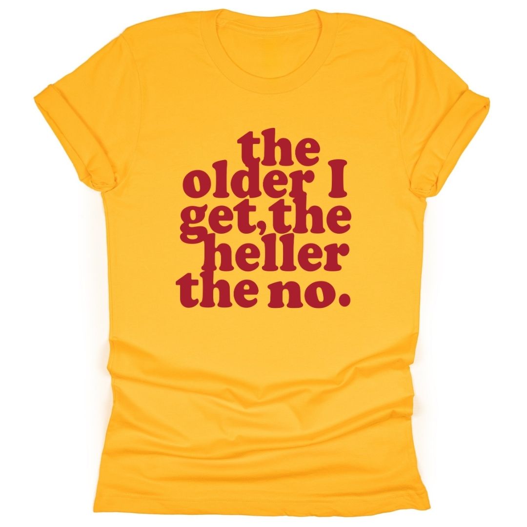 The Older I Get, The Heller The No