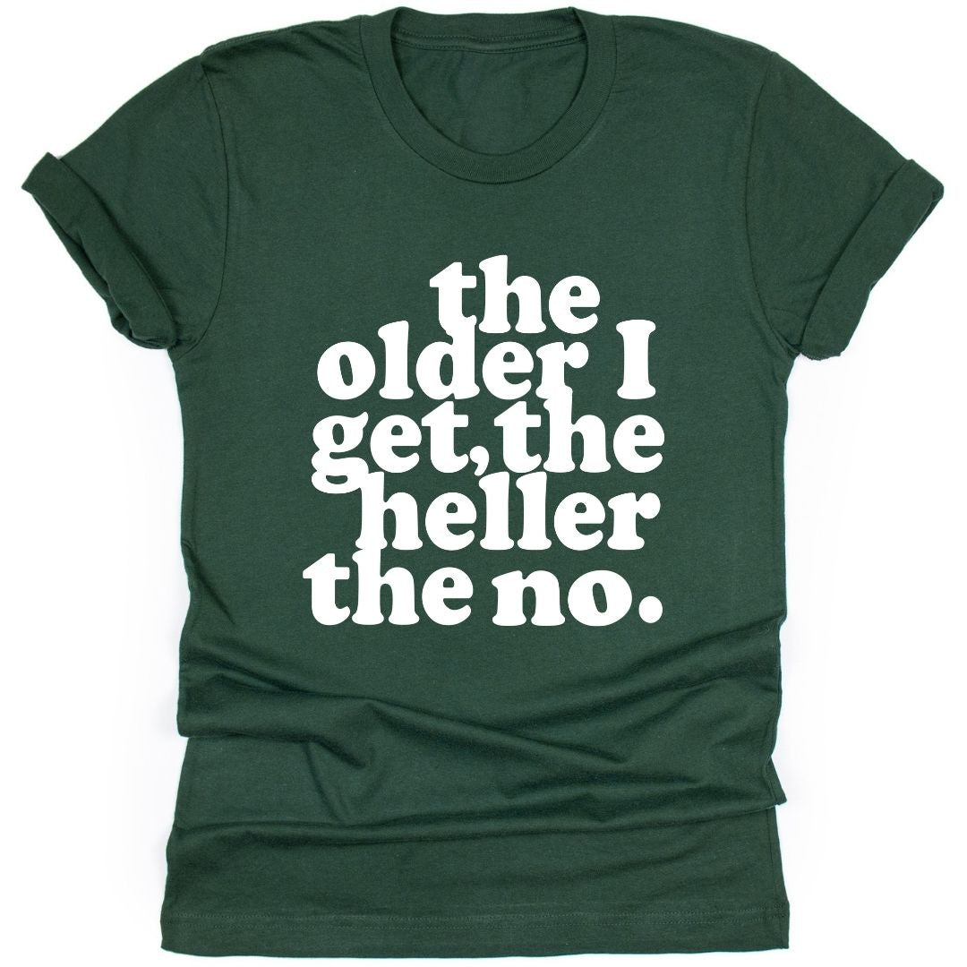 The Older I Get, The Heller The No