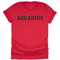 Air Signs (Gemini, Libra, Aquarius) Red Tees - Tahylor Made  