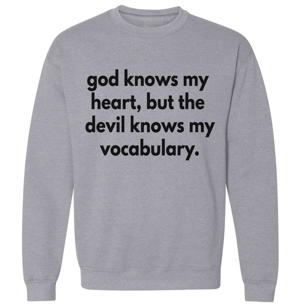 God Knows My Heart |  Sweatshirt - Tahylor Made 