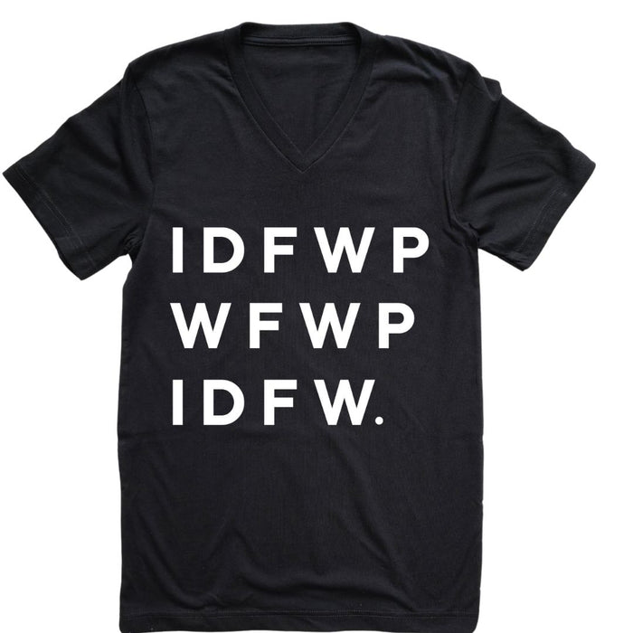 IDFWPWFWPIDFW. | V-Neck - Tahylor Made  
