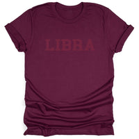 Air Signs (Gemini, Libra, Aquarius) Maroon Tees