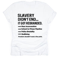 Slavery Didn't End... - Tahylor Made  
