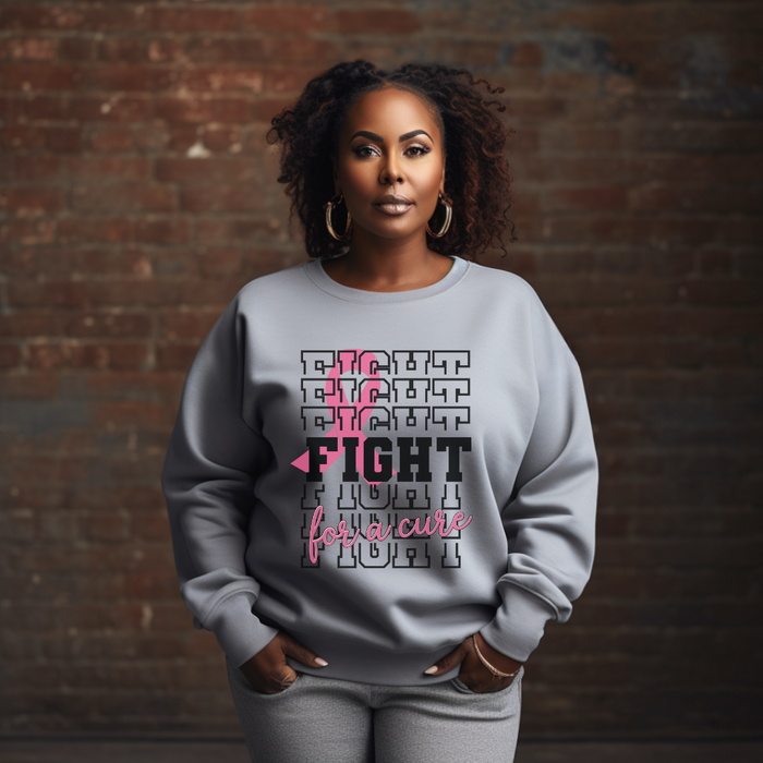 Fight | Breast Cancer Awareness (Sweatshirt)