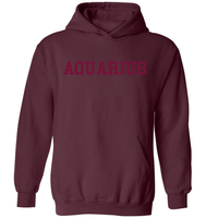 Air Signs (Gemini, Libra, Aquarius)  Maroon Hoodies/Sweatshirts