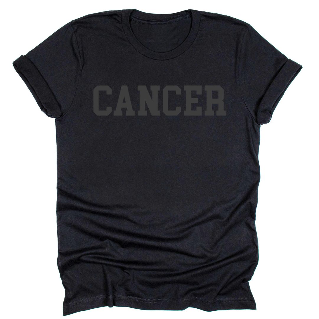 Water Signs (Cancer, Scorpio, Pisces) Black Tees