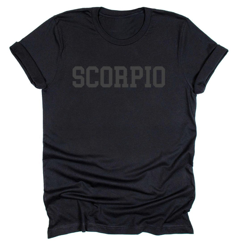 Water Signs (Cancer, Scorpio, Pisces) Black Tees