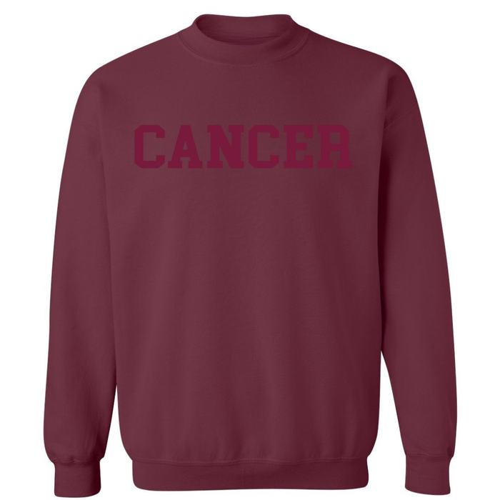 Water Signs (Cancer, Scorpio, Pisces) Maroon Hoodies/Sweatshirts