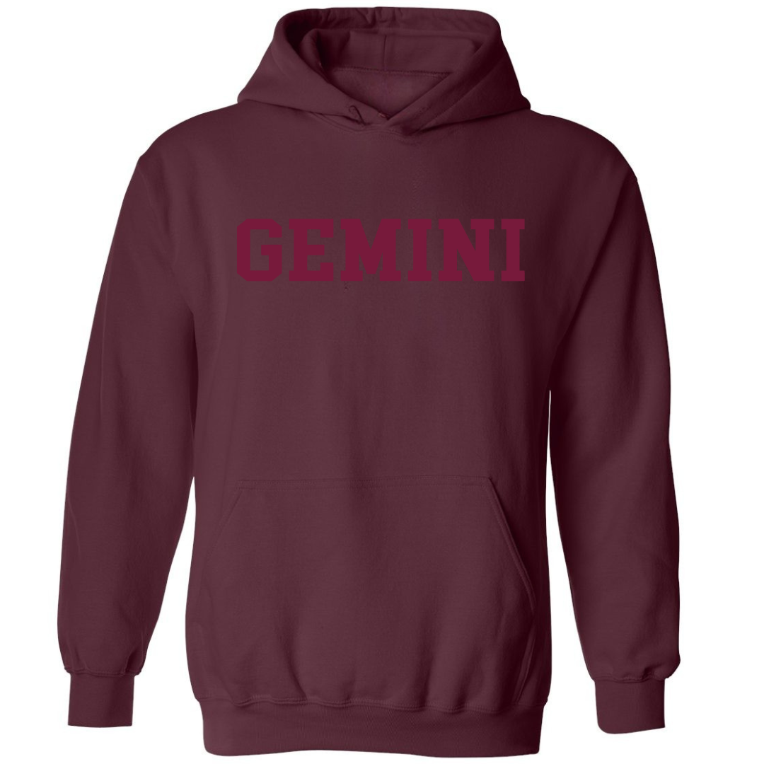 Air Signs (Gemini, Libra, Aquarius)  Maroon Hoodies/Sweatshirts