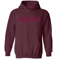 Air Signs (Gemini, Libra, Aquarius)  Maroon Hoodies/Sweatshirts