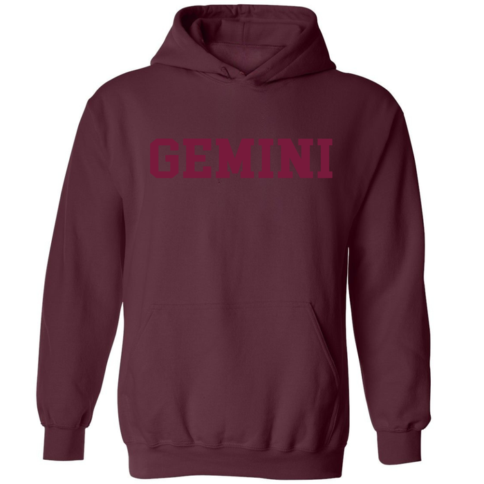 Air Signs (Gemini, Libra, Aquarius)  Maroon Hoodies/Sweatshirts
