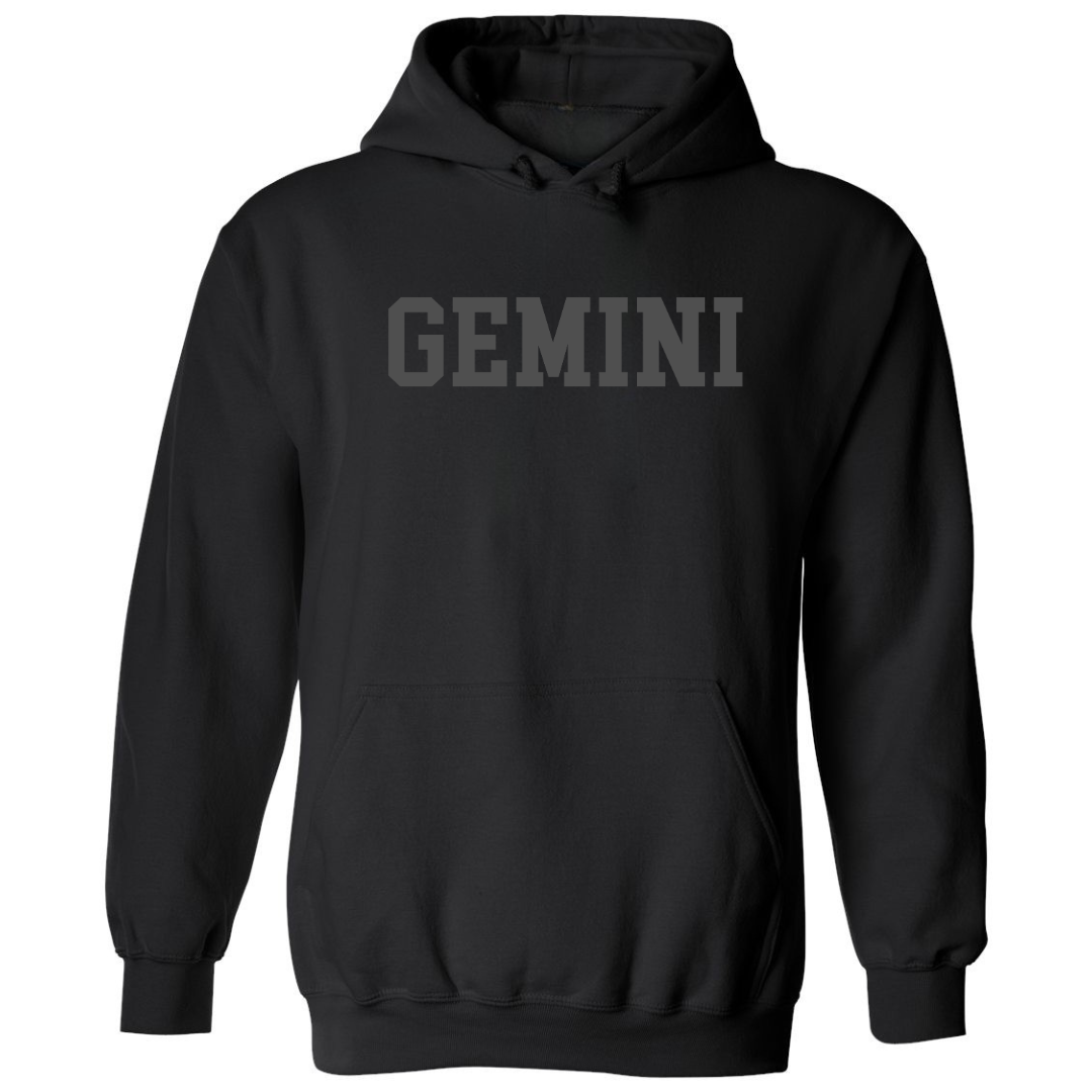 Air Signs (Gemini, Libra, Aquarius)  Black Hoodies/Sweatshirts