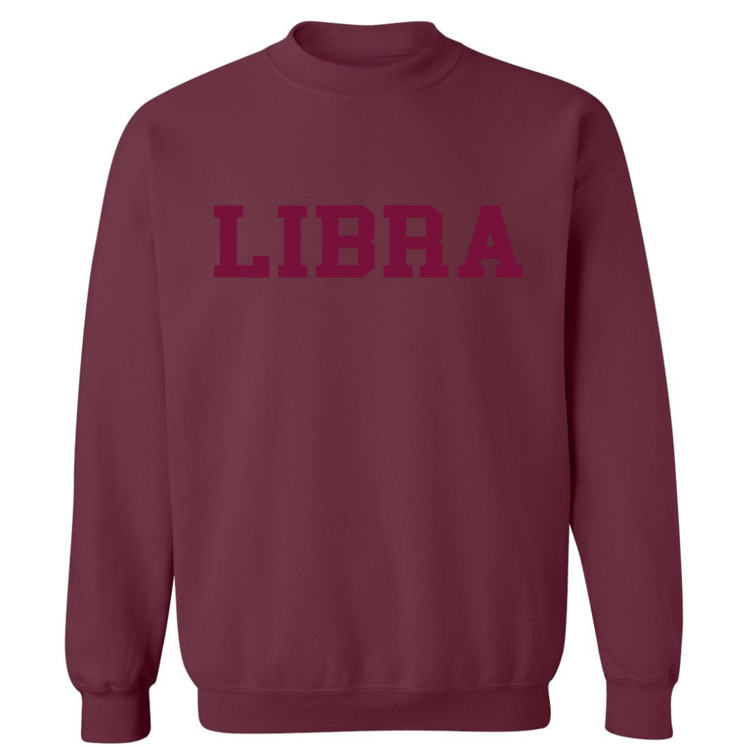 Air Signs (Gemini, Libra, Aquarius)  Maroon Hoodies/Sweatshirts