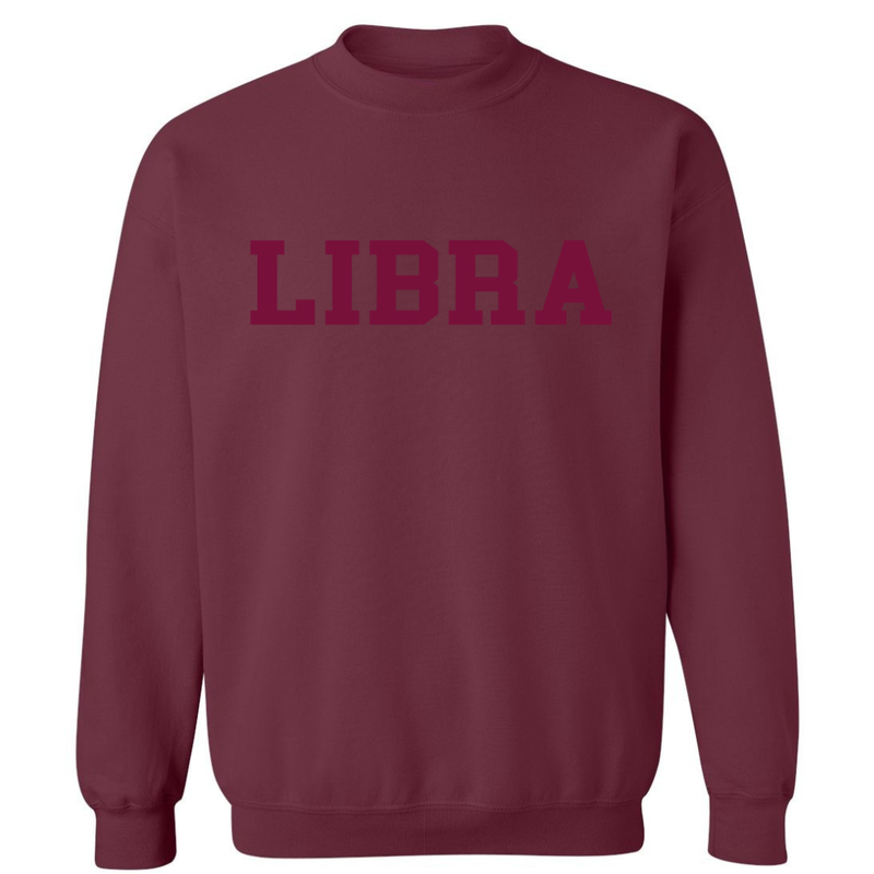 Air Signs (Gemini, Libra, Aquarius)  Maroon Hoodies/Sweatshirts