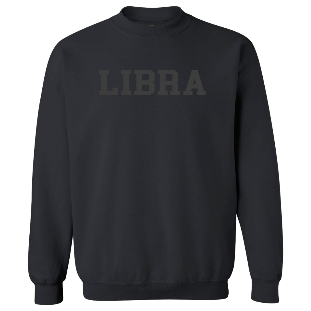 Air Signs (Gemini, Libra, Aquarius)  Black Hoodies/Sweatshirts