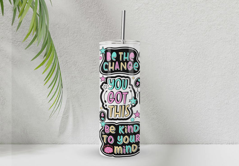 Mental Health Affirmation | 20oz Tumbler