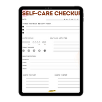 My Self-Care Digital Journal