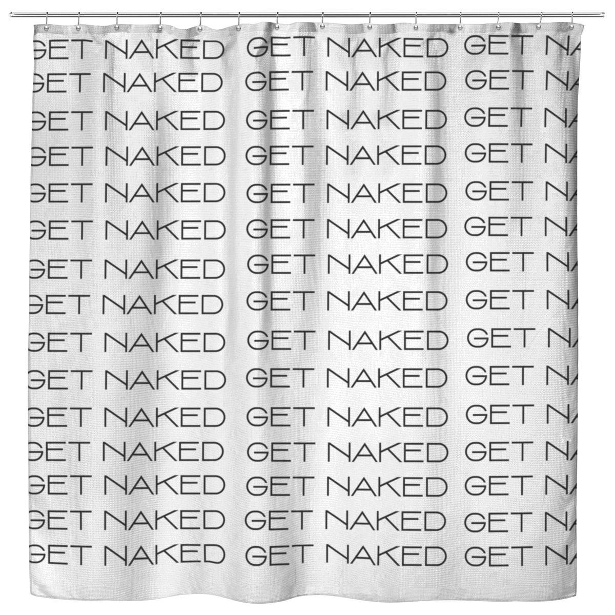 Get Naked | Shower Curtain