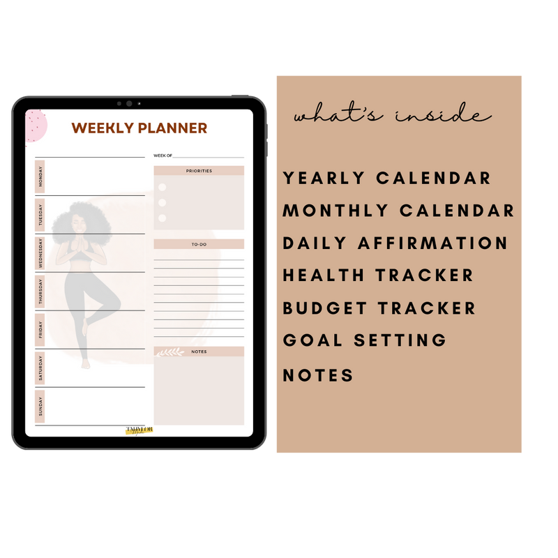 My Self-Care Digital Journal - Tahylor Made  