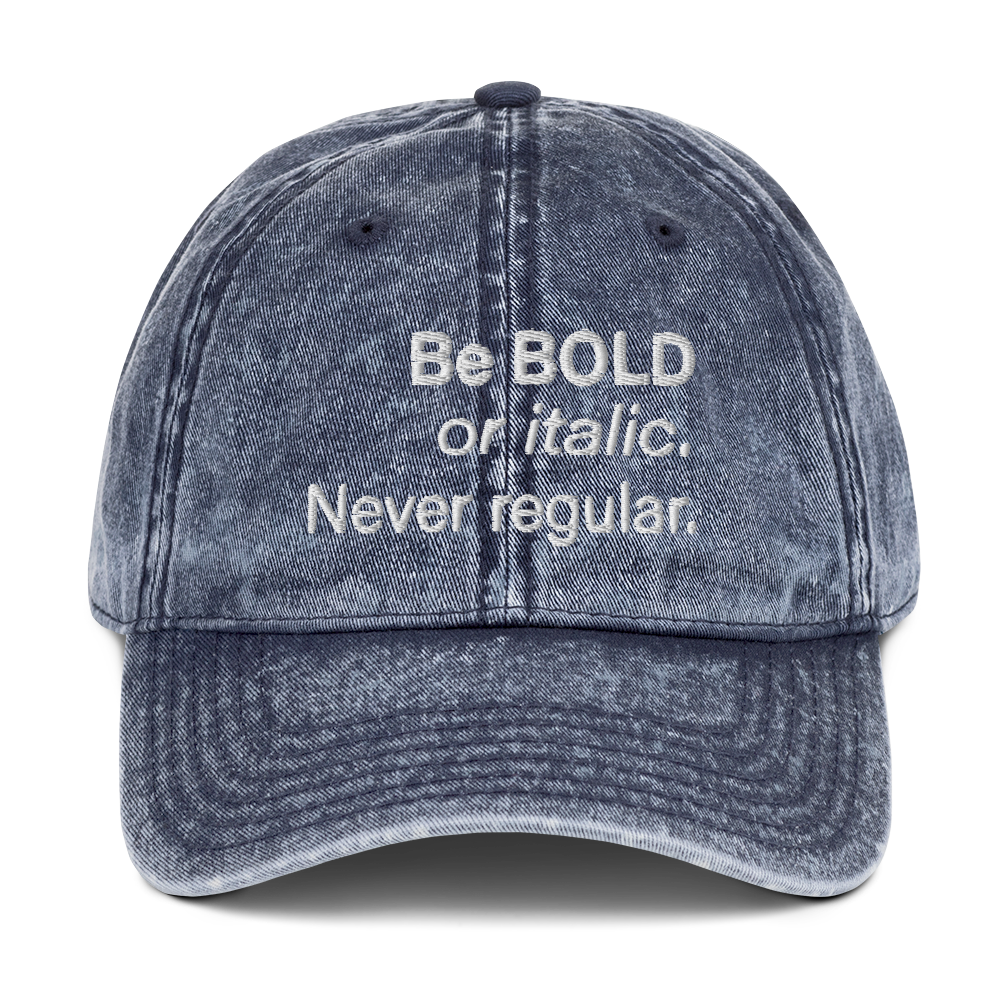 Never Regular | Dad Hat - Tahylor Made  