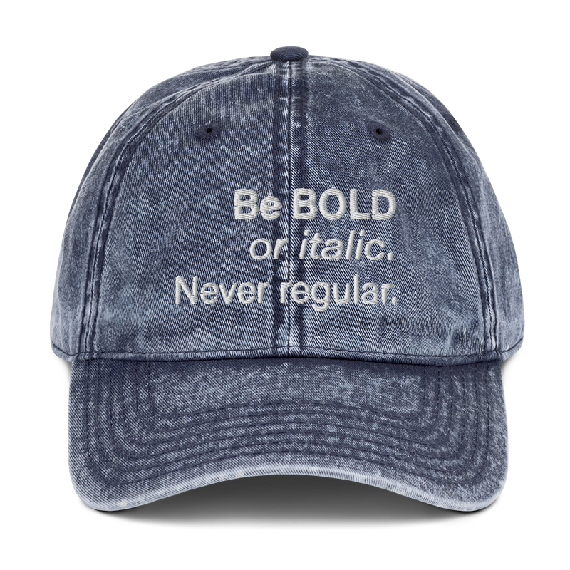 Never Regular | Dad Hat - Tahylor Made  