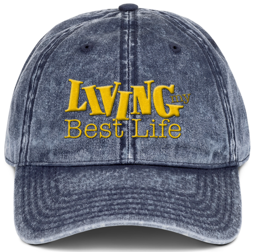 Living My Best Life Dad Hat - Tahylor Made