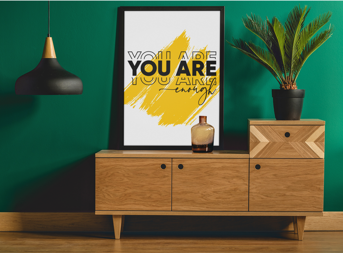You Are Enough | Matte Wall Art