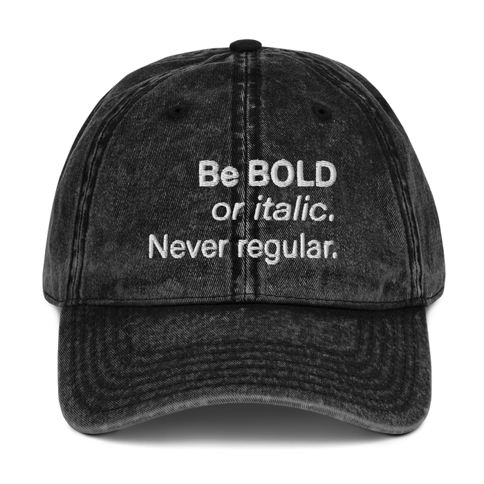 Never Regular | Dad Hat